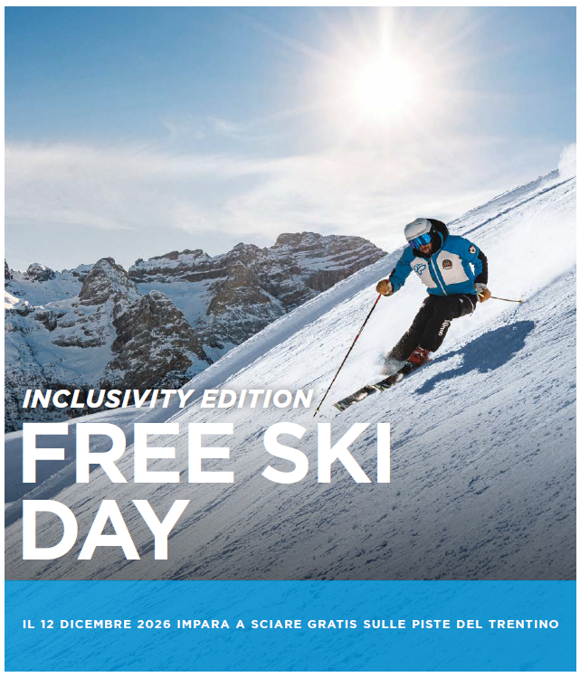 FREE SKI DAY 2026 - FIEMME FASSA SPORT INCLUSIVO APS-ASD